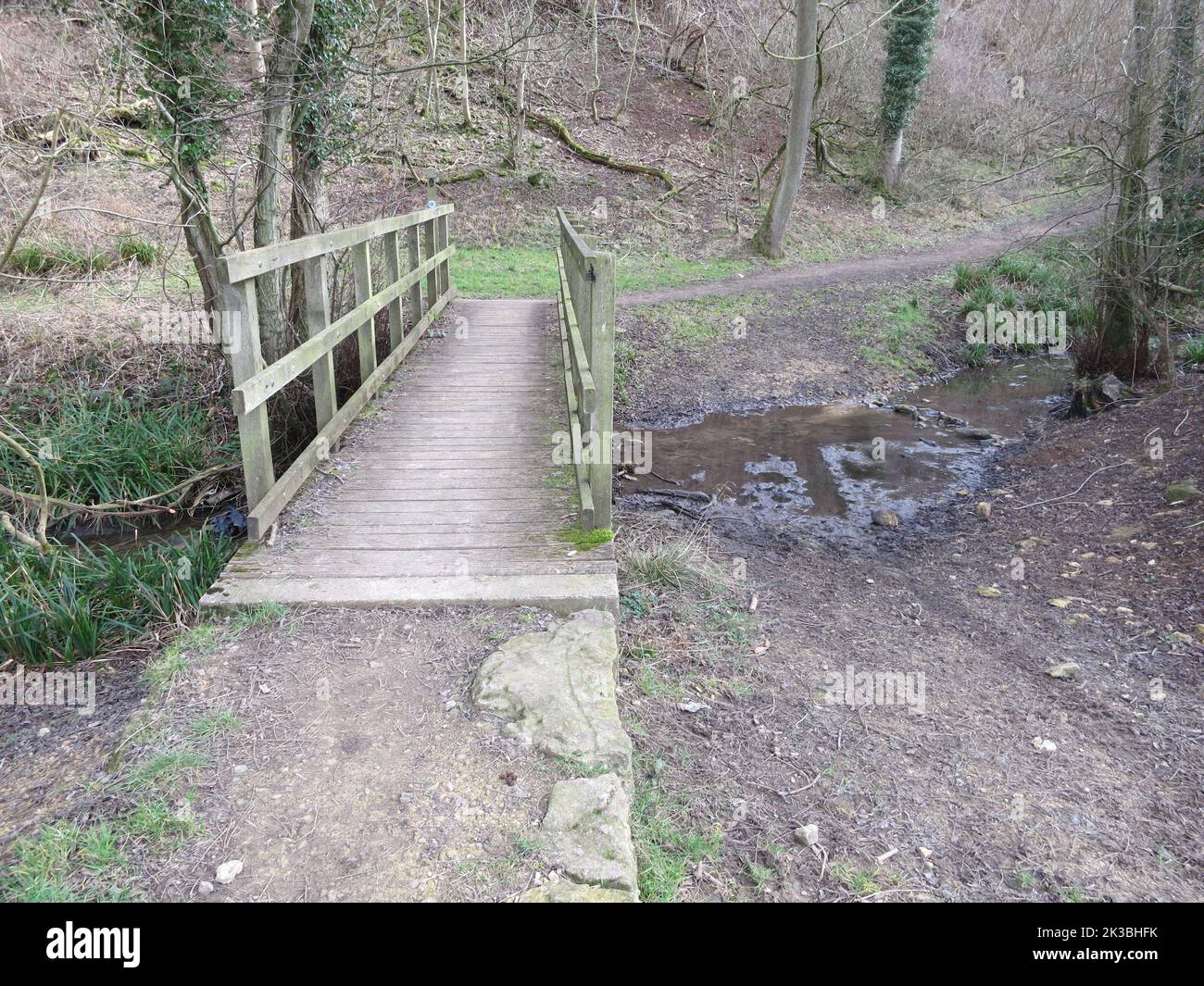 Cotswold Way long distance footpath National Trail. The Cotswolds AONB. South west England. UK