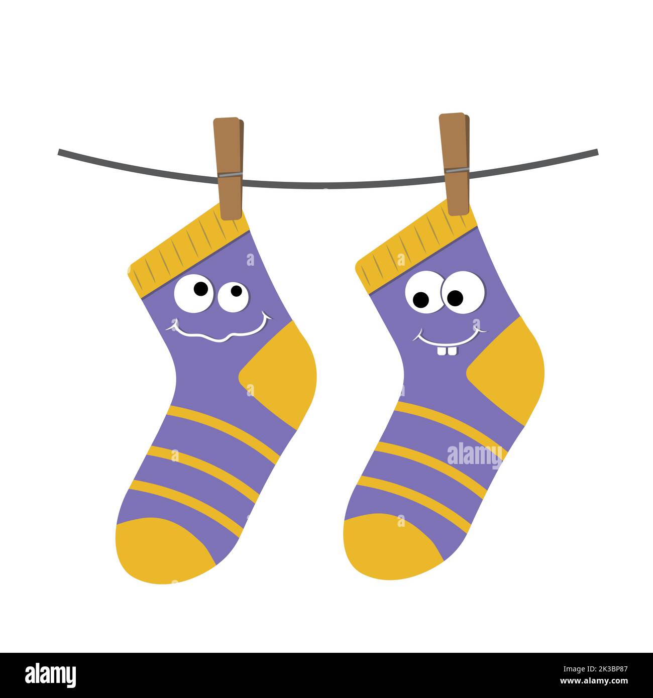 Crazy socks Cut Out Stock Images & Pictures - Alamy