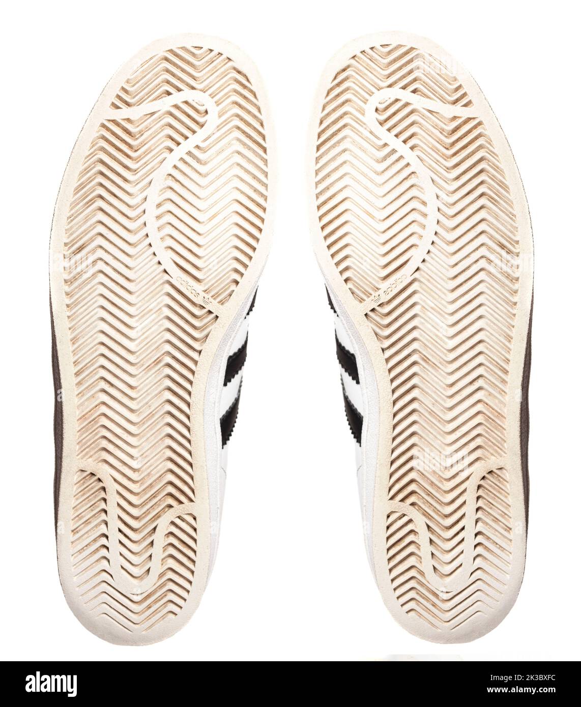 Sole of adidas shoe hi-res stock photography and images - Alamy