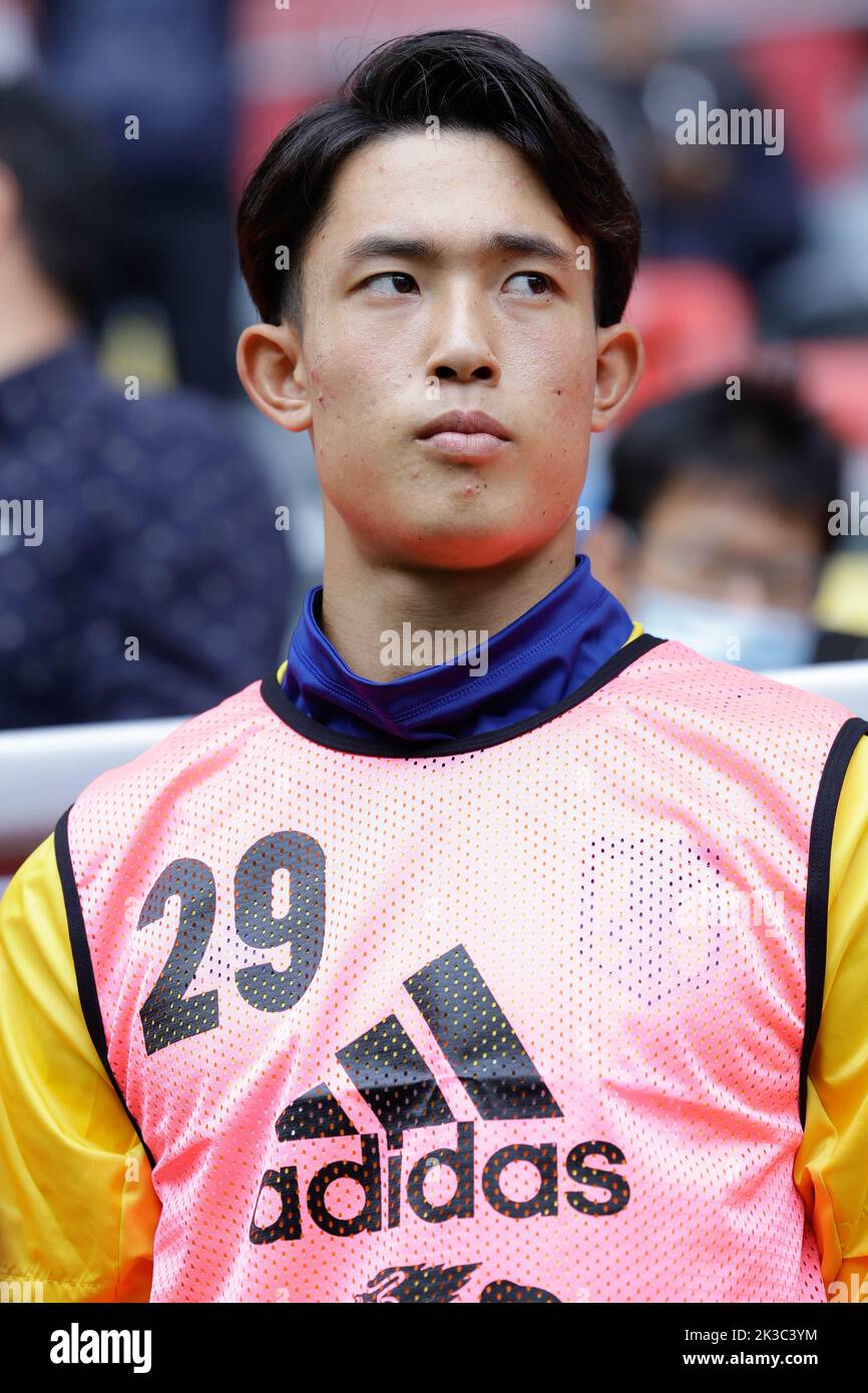 Kosei Tani (JPN), SEPTEMBER 23, 2022 Football / Soccer A portrait