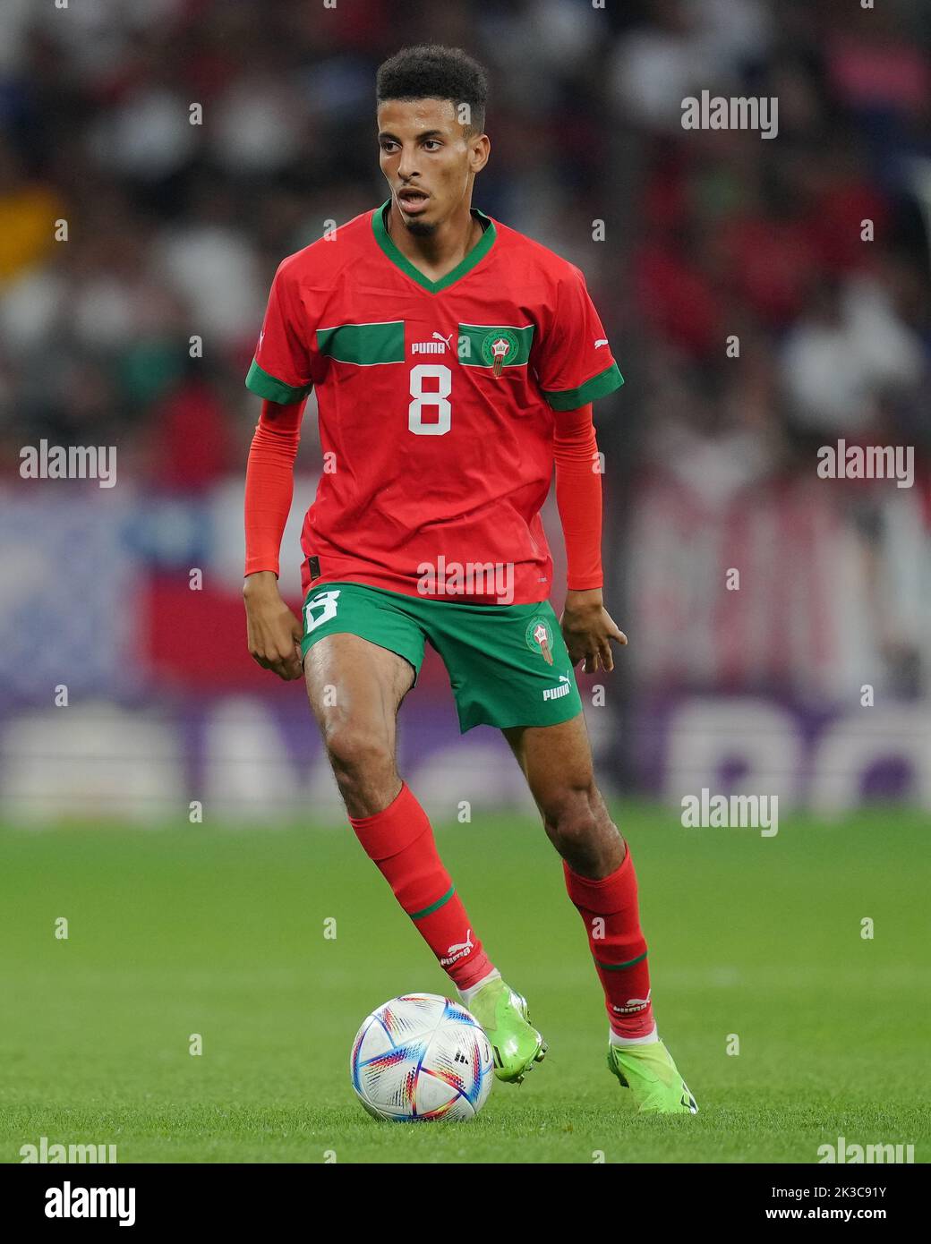 Azzedine Ounahi of Morocco during the international friendly match