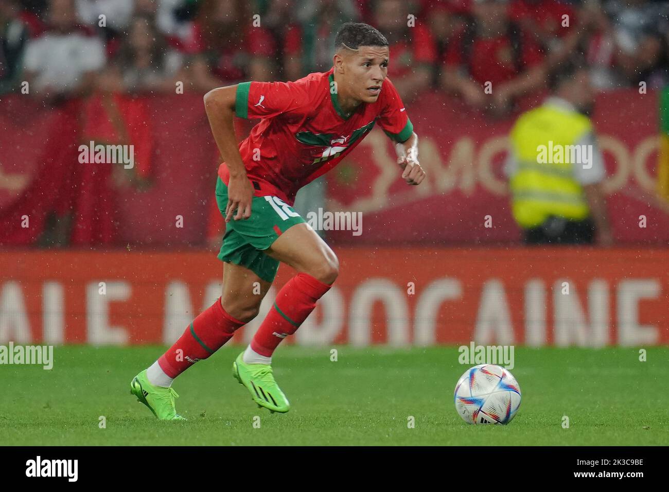Amine Harit of Morocco during the international friendly match between ...