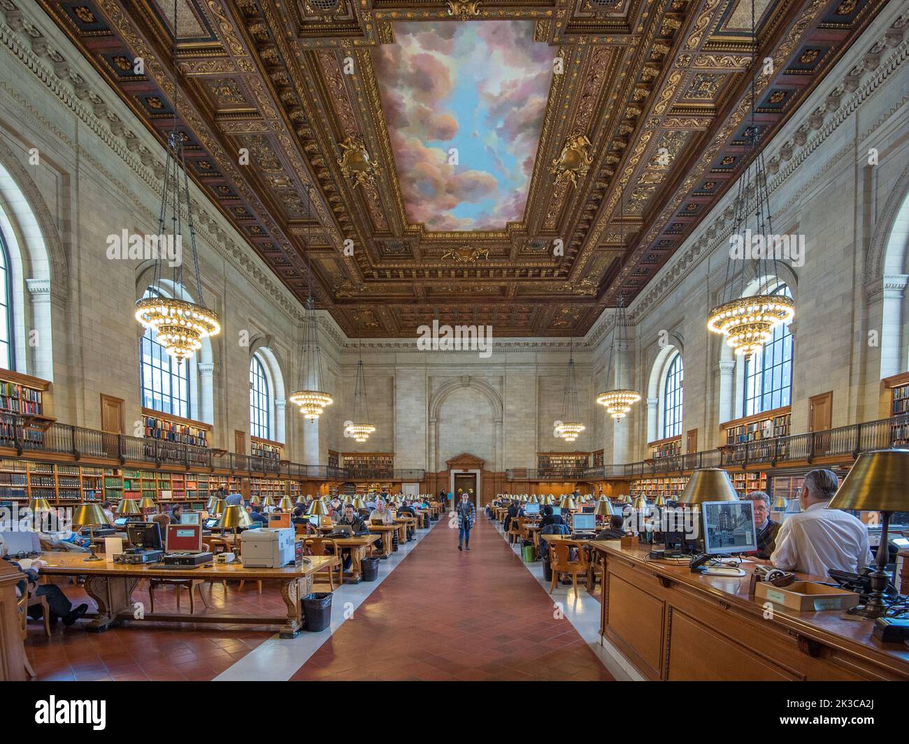 New York Public Library established in 1895 is the fourth largest