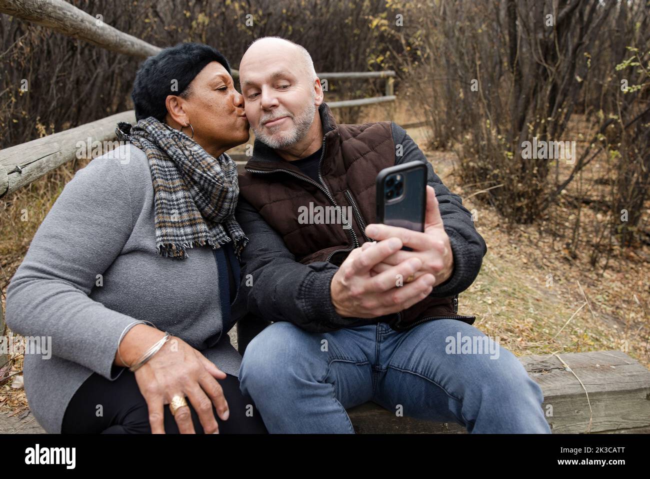 Selfie in the park hi-res stock photography and images - Alamy