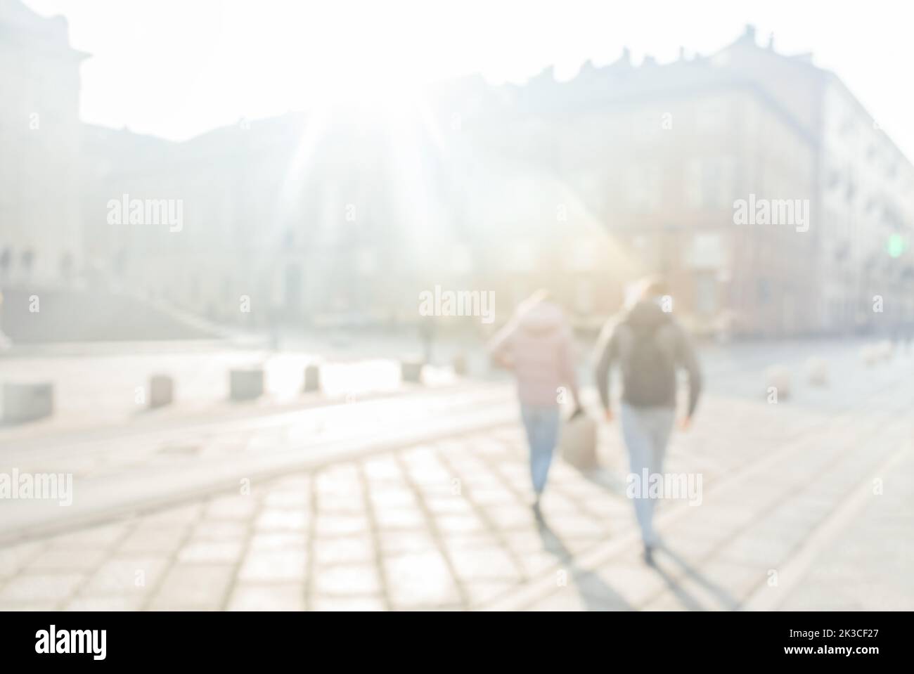 Blurred silhouette man walking in hi-res stock photography and images ...