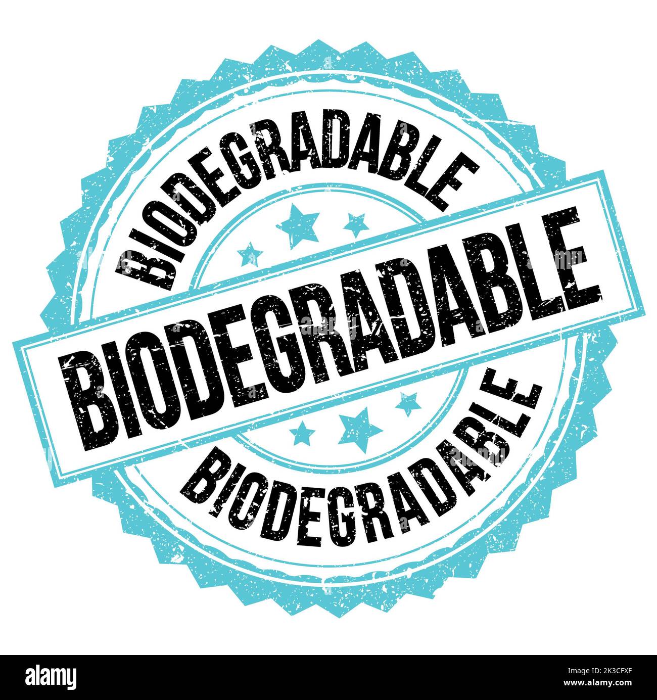 Biodegradable stamp sign round hi-res stock photography and images - Alamy