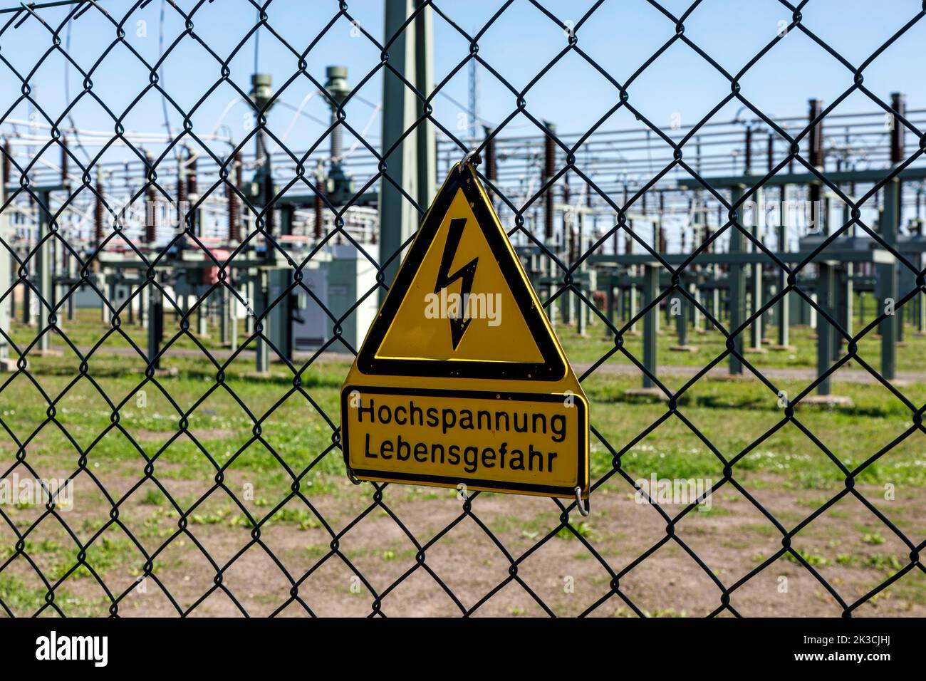 Substation of the Niederwartha pumped storage plant in Dresden Stock Photo Alamy