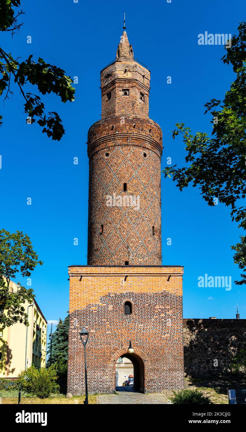 Stargard, Poland - August 11, 2022: Red Sea Tower Baszta Morze Czerwone ...