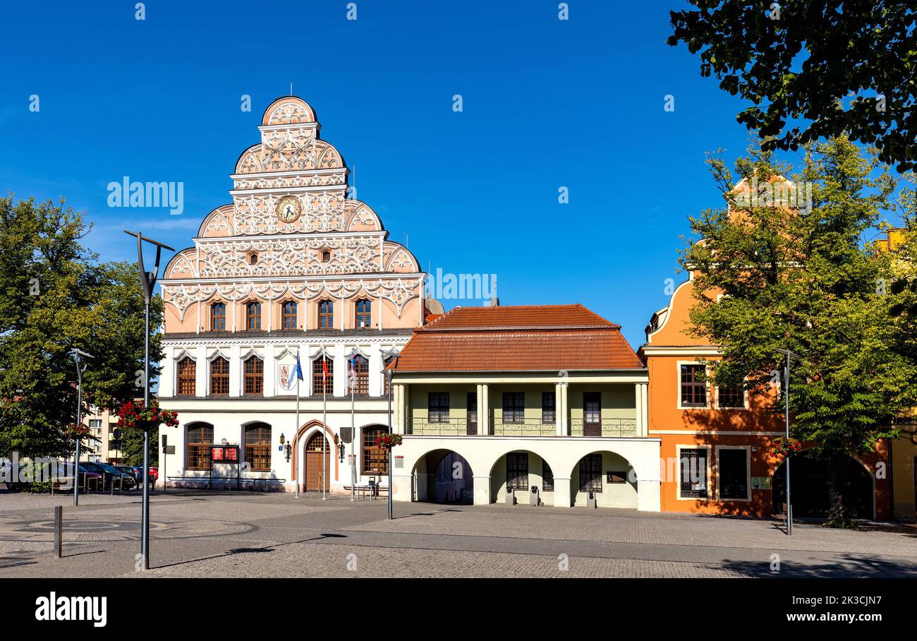 Stargard, Poland - August 11, 2022: Historic XIII century Town Hall ...