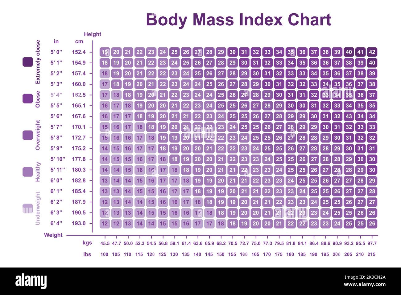Body Mass Index Chart Images – Browse 1,007 Stock Photos, Vectors