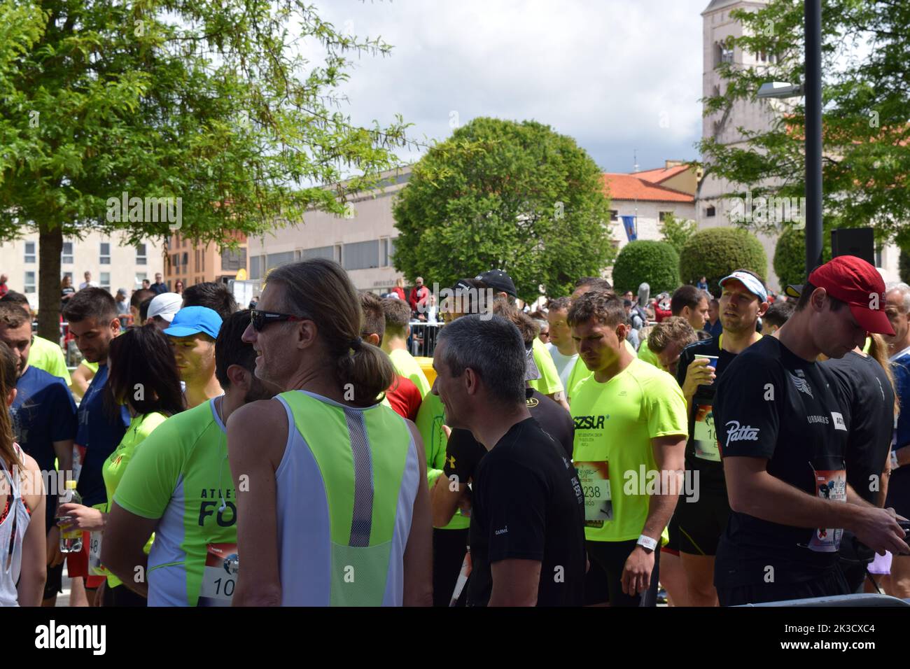 Zadar,Croatia; May 07.2017.Participants preparing for the "Wings for