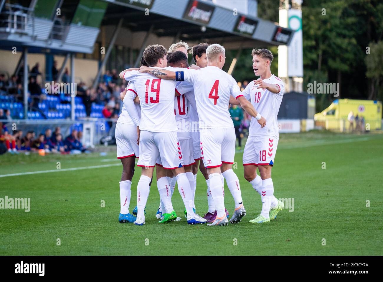 Hobro, Denmark. 24th, September 2022. Gustav Christensen (20) of
