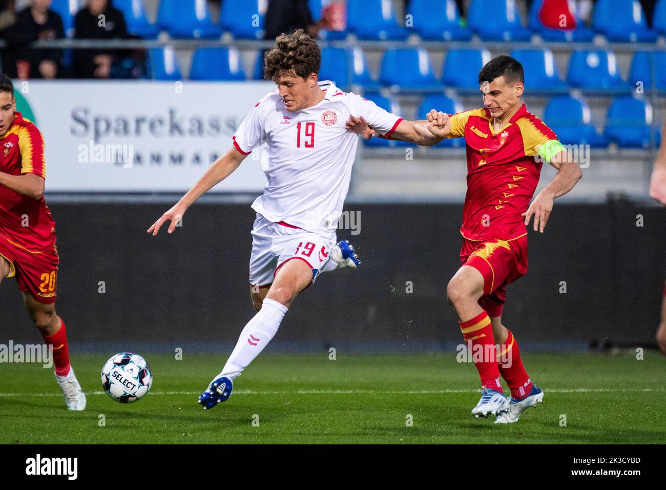 Hobro, Denmark. 24th, September 2022. Asbjorn Bondergaard (19) of