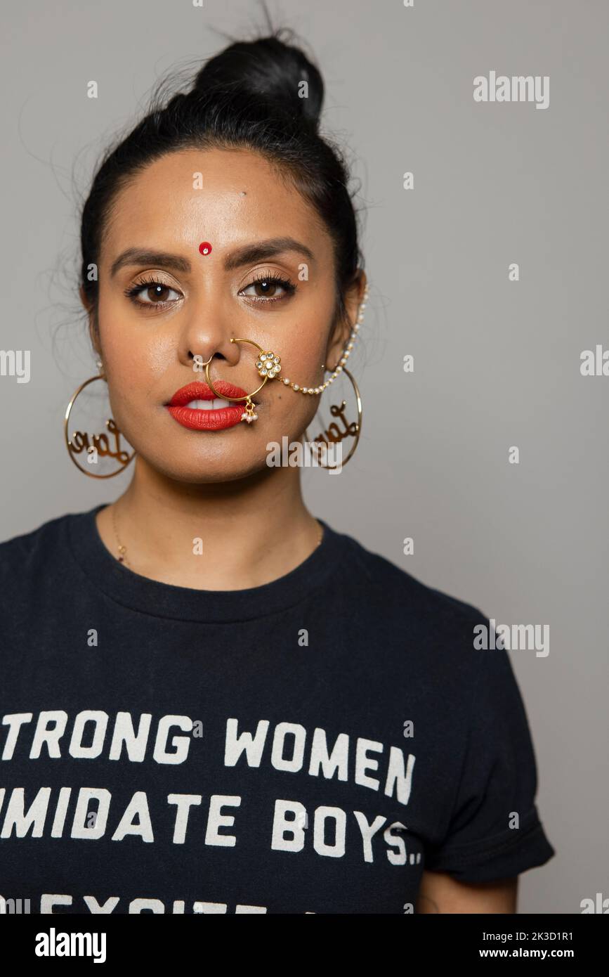 Indian woman jewelry hi-res stock photography and images - Alamy