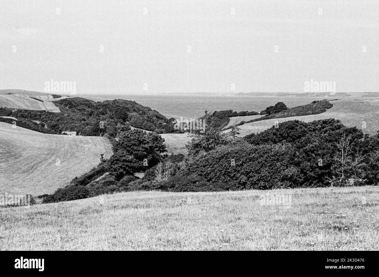 Hope Cove, Kingsbridge, South Devon, England, United Kingdom Stock