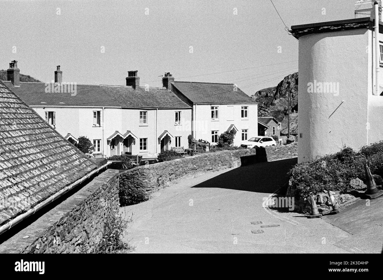Cottages at Hope Cove, Kingsbridge, South Devon, England, United