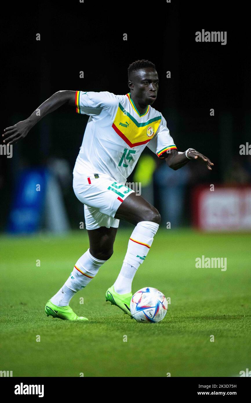 Krepin ORLEANS, FRANCE - SEPTEMBER 24: Krepin Diatta of Senegal during the ...