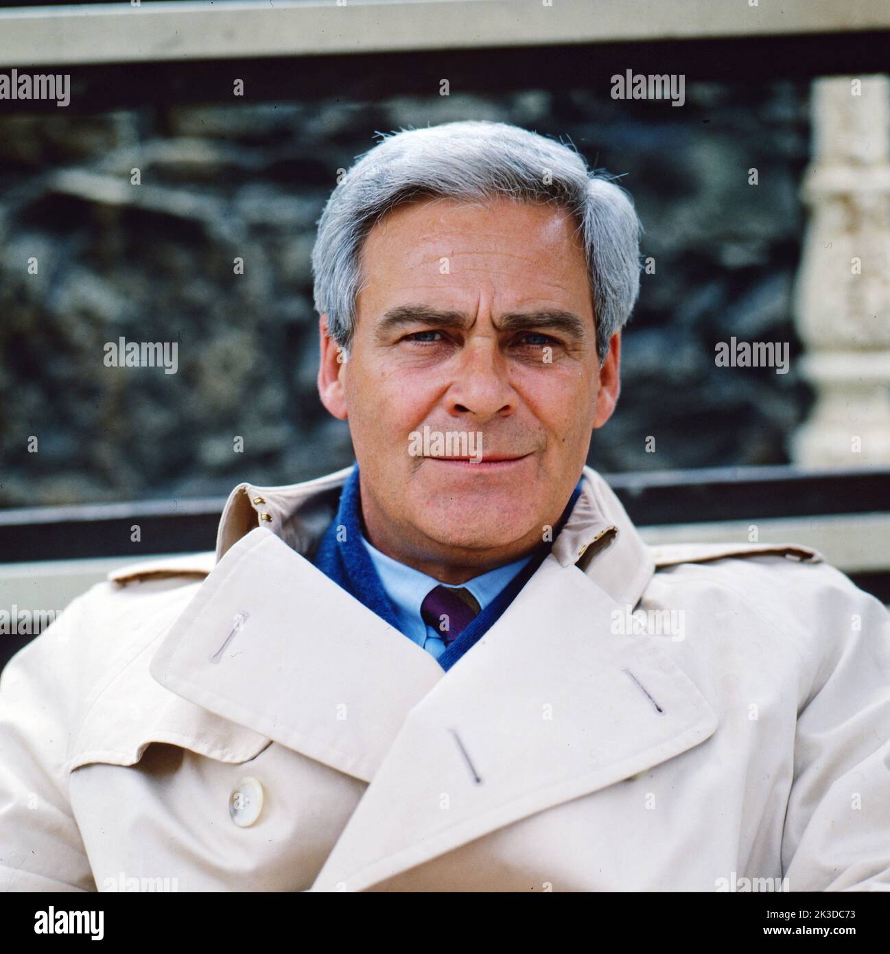Karl-Heinz Vosgerau, deutscher Schauspieler, Portrait, Deutschland, 1984. Karl-Heinz Vosgerau, German actor, portrait, Germany, 1984. Stock Photo
