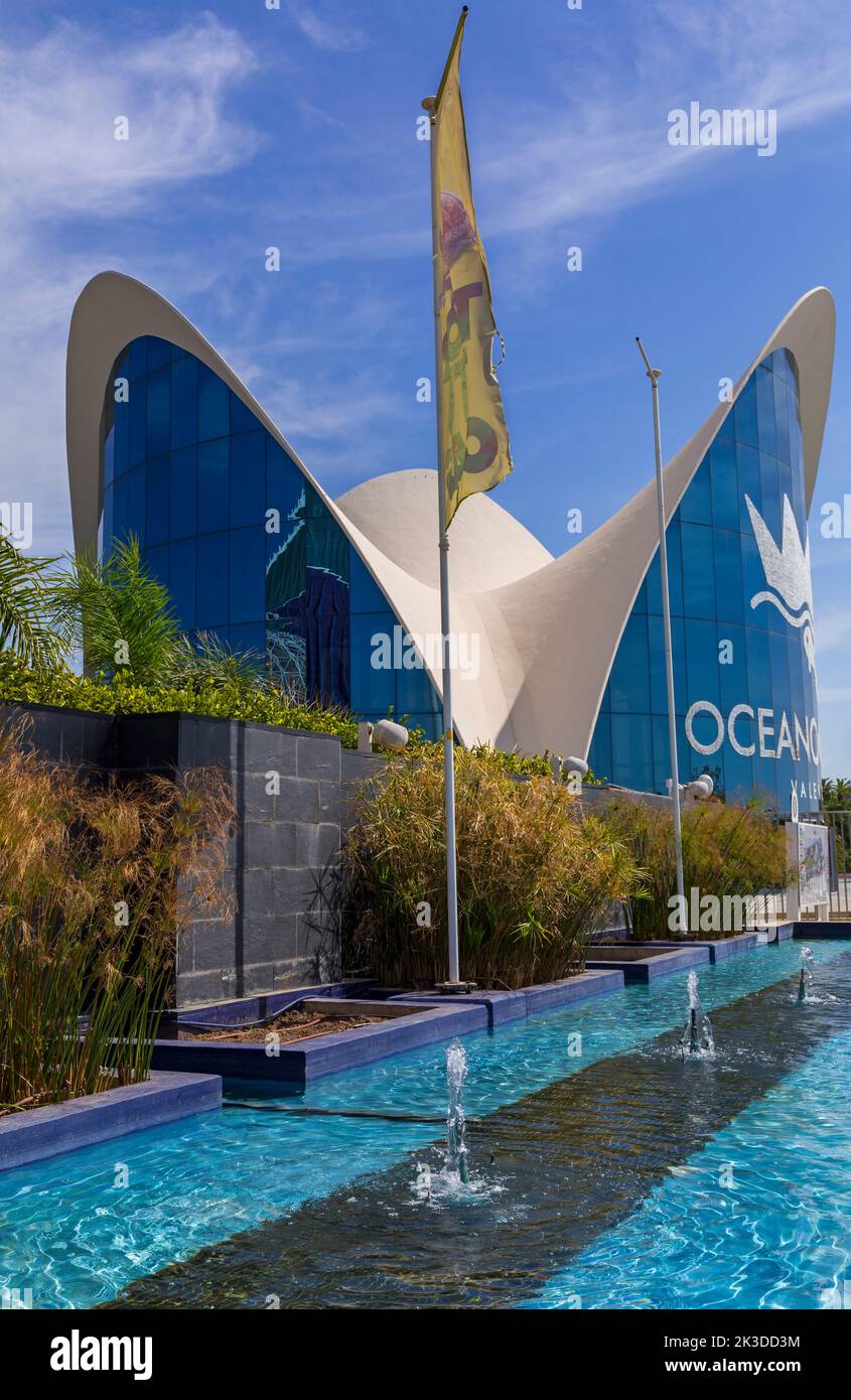 Oceanografic, El Oceanografico, at City of Arts and Sciences in Valencia, Spain in September Stock Photo