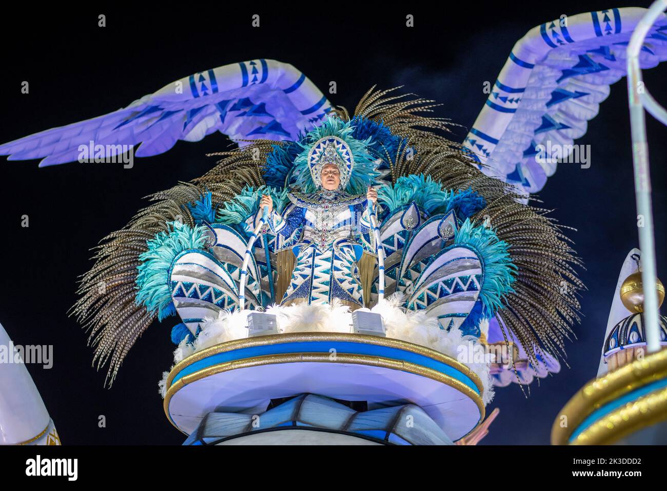 Rio, Brazil - april 22, 2022: Samba School Portela in the Rio Carnival ...