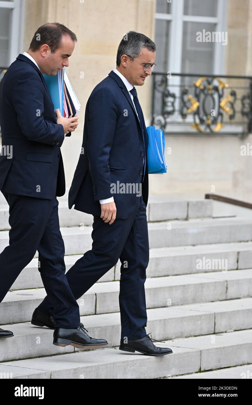 Council of Ministers. Sebastien LECORNU, Minister for the Armed Forces ...