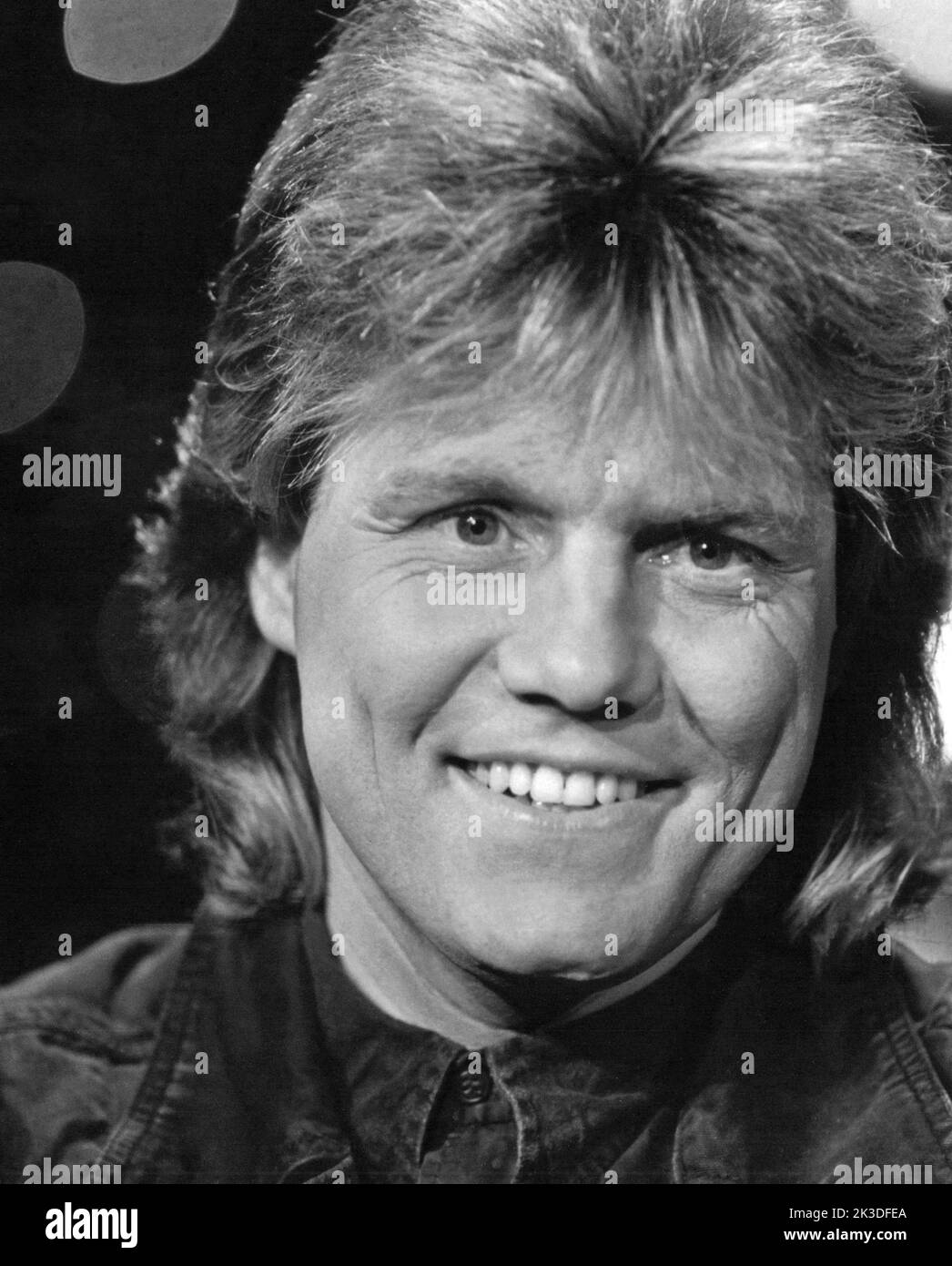 Deutscher Musikproduzent, Komponist, Songwriter und Sänger Dieter Bohlen, Ende der 1980er Jahre - Fotobuch Band 1 von 2012: Promi- Porträts fotografiert von Hartwig 'Valdi' Valdmanis Stock Photo