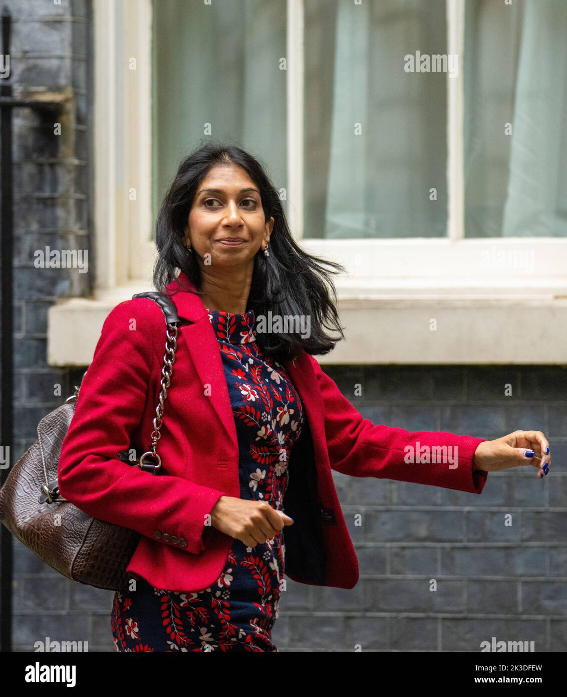 Suella Braverman, Home Secretary, in Downing Street after a cabinet meeting Credit Ian DavidsonAlamy Live News Stock Photo