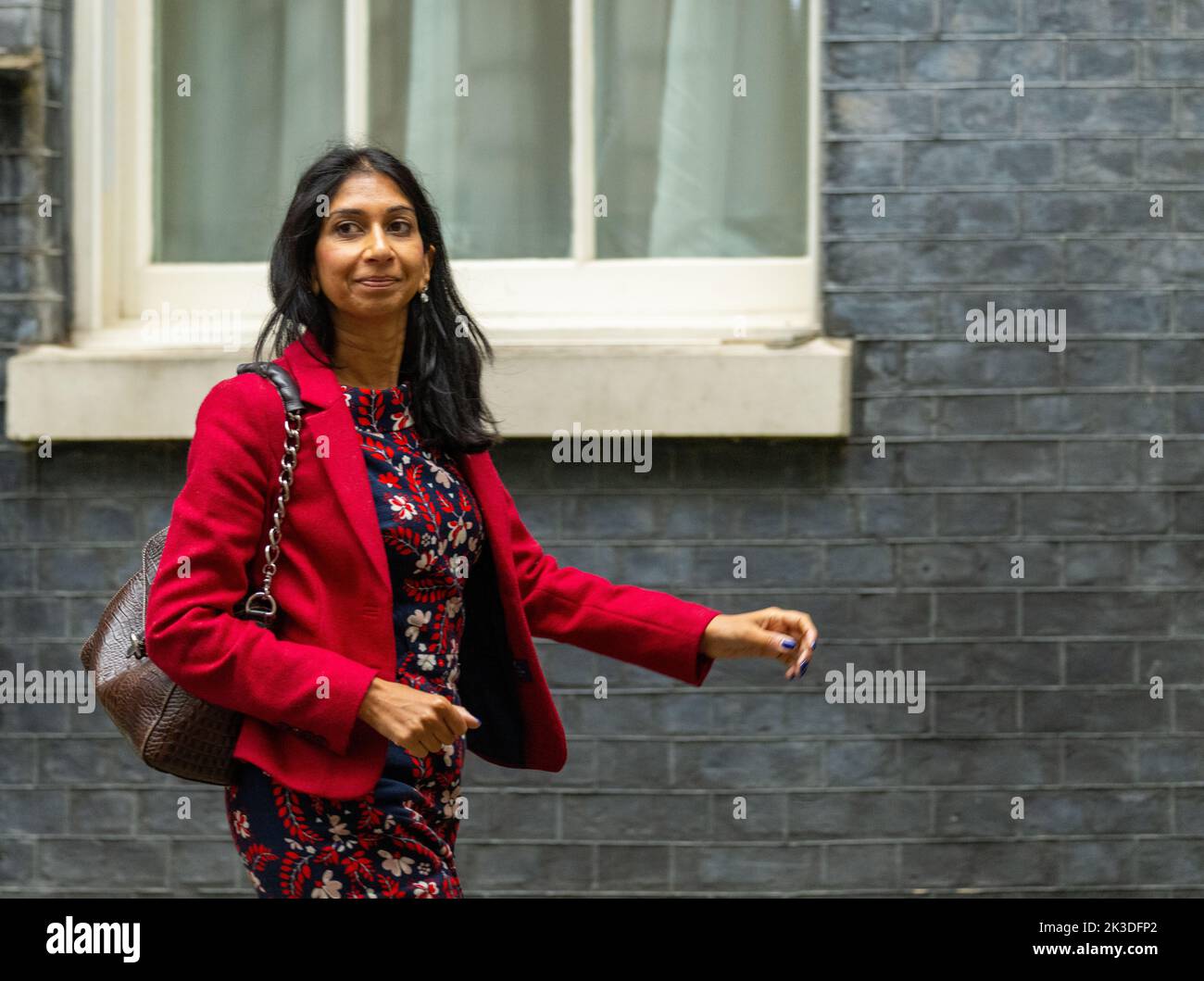 Suella Braverman, Home Secretary, in Downing Street after a cabinet meeting Credit Ian DavidsonAlamy Live News Stock Photo