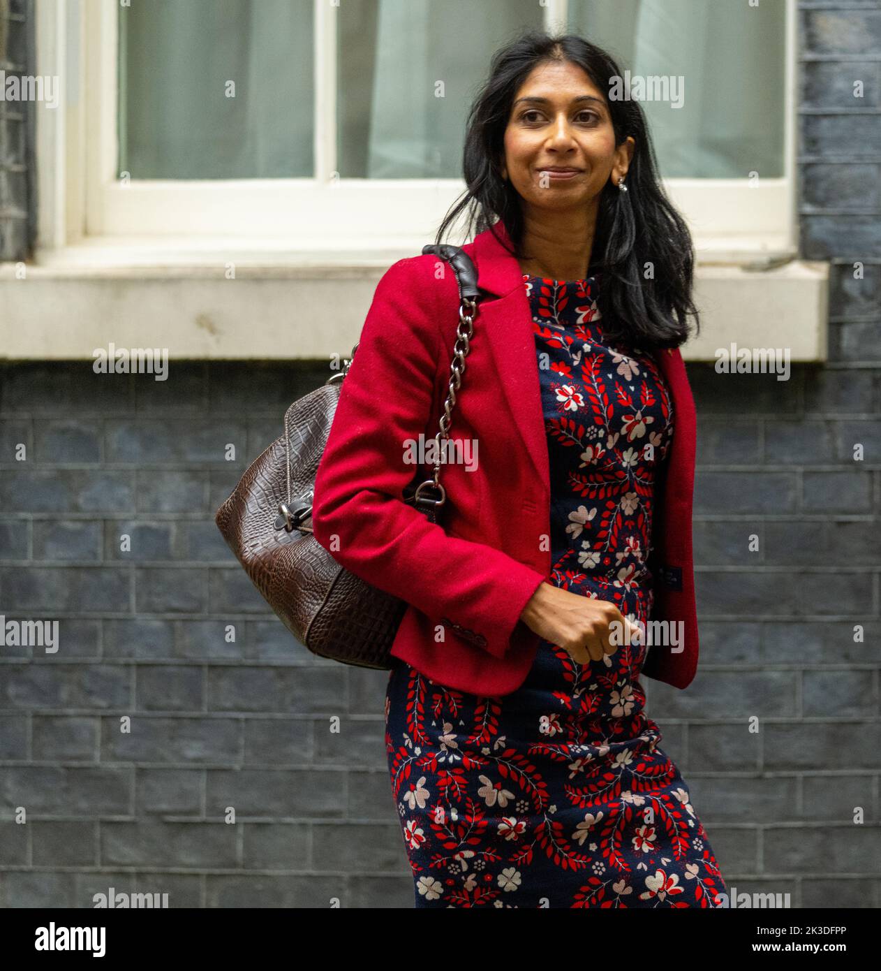 Suella Braverman, Home Secretary, in Downing Street after a cabinet meeting Credit Ian DavidsonAlamy Live News Stock Photo