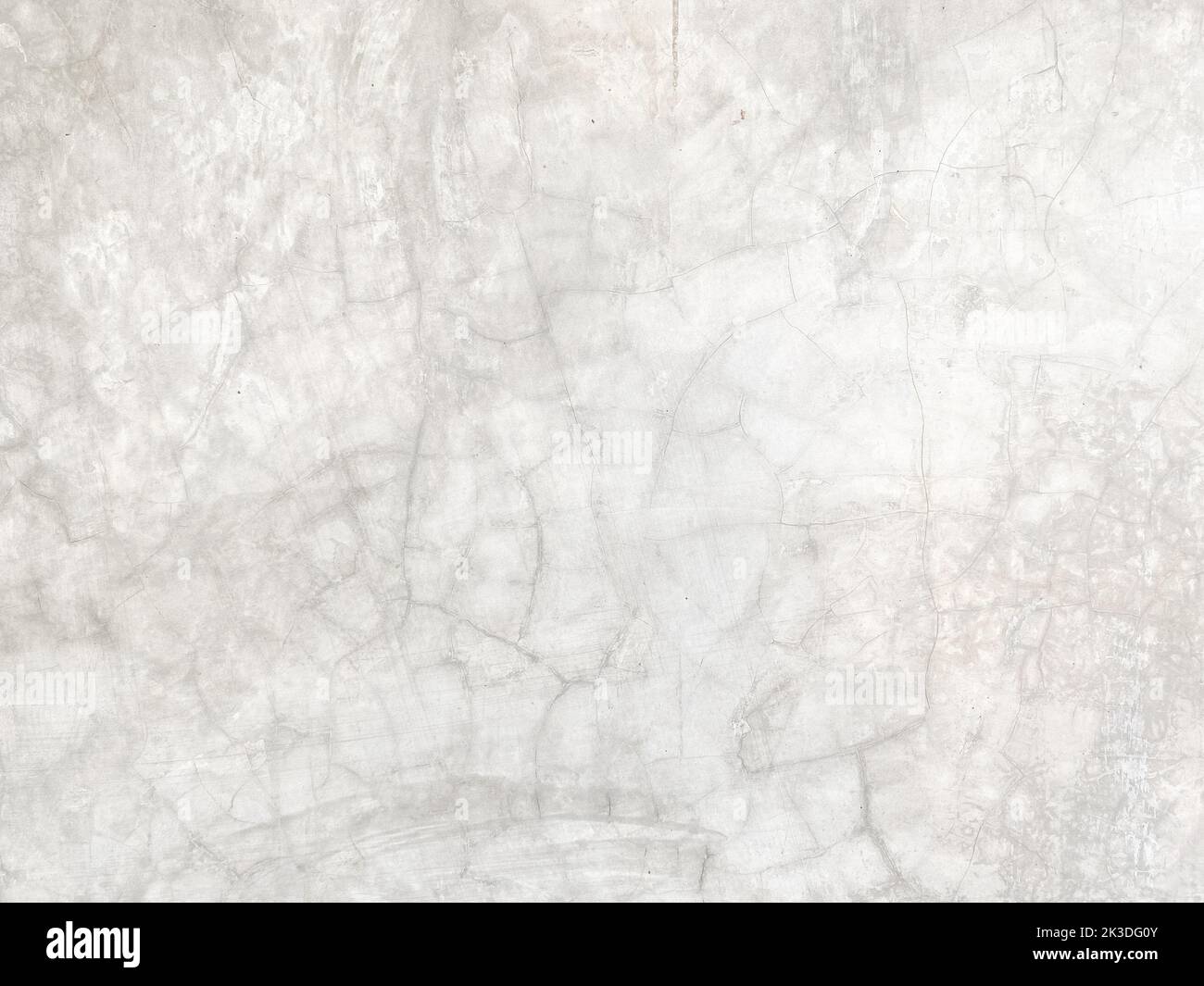 Empty white concrete wall texture and background with copy space Stock Photo