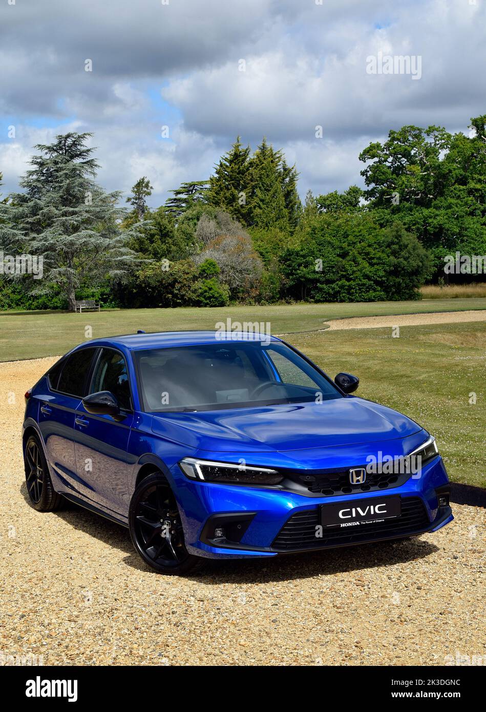 2022 Honda Civic Hybrid Electric Stock Photo