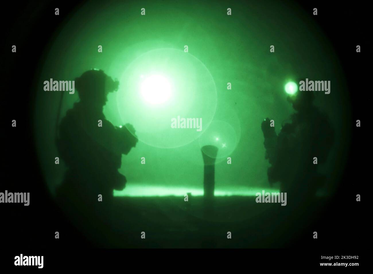 Green Berets currently deployed to the 55 km deconfliction zone in