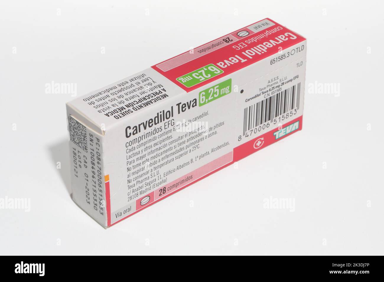 Carvedilol hi-res stock photography and images - Alamy