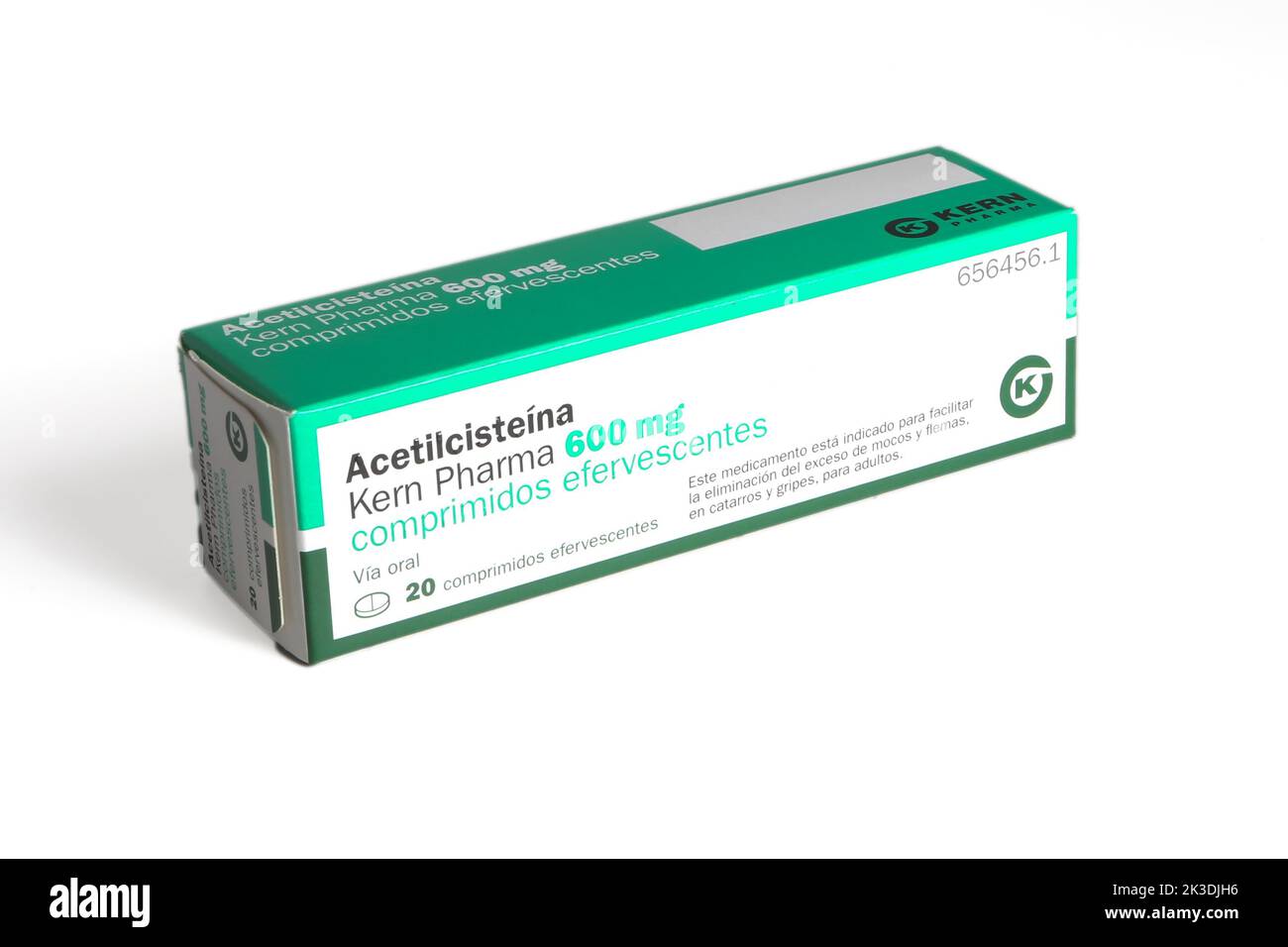 Acetylcysteine kern pharma 600 mg efg effervescent tablets hi-res stock ...