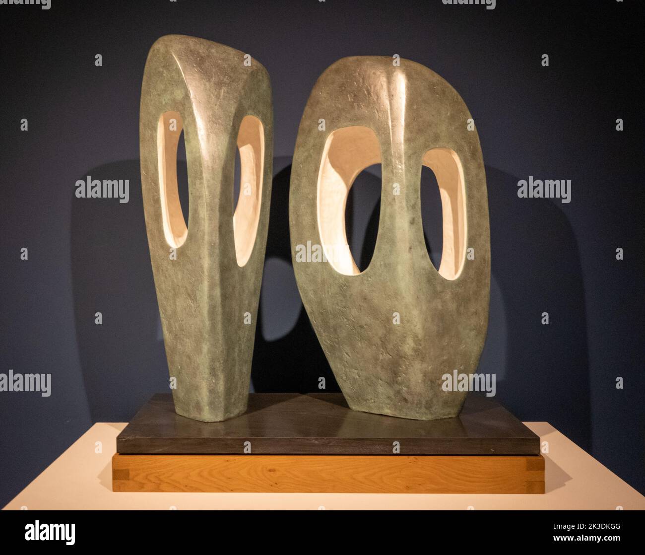 Two Forms in Echelon by Barbara Hepworth Stock Photo