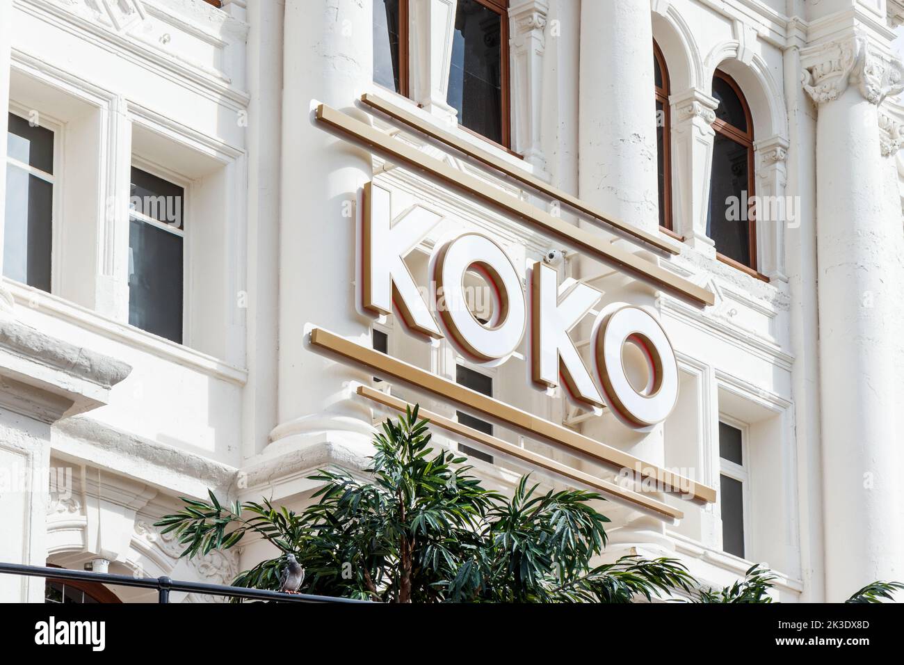Koko, previously The Music Machine and Camden Palace, a concert venue at Mornington Crescent in Camden, London UK. Stock Photo