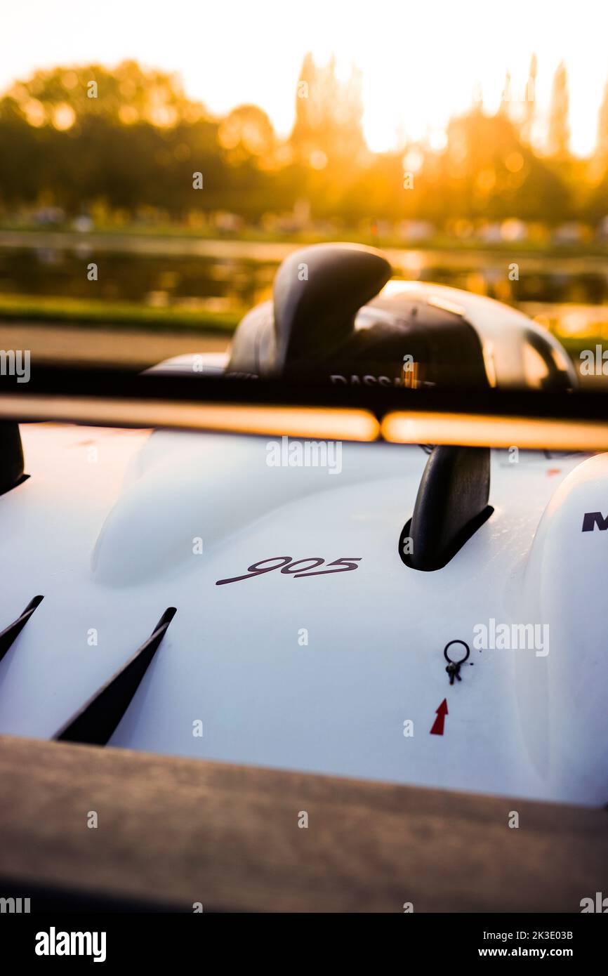 Peugeot 905 Evo 1 Bis during the 6th edition of the Chantilly Arts & Elegance - Richard Mille at the Domaine du Château de Chantilly, from September 24 to 25, 2025, in Chantilly, France - Photo Antonin Vincent / DPPI Stock Photo