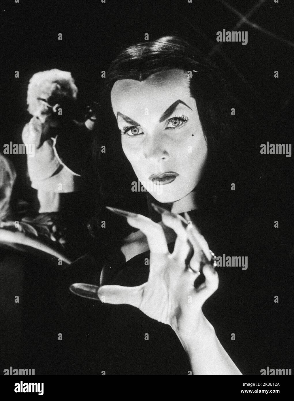 Maila Nurmi as "Vampira" circa 1955 (THA File Reference # 34408-037THA