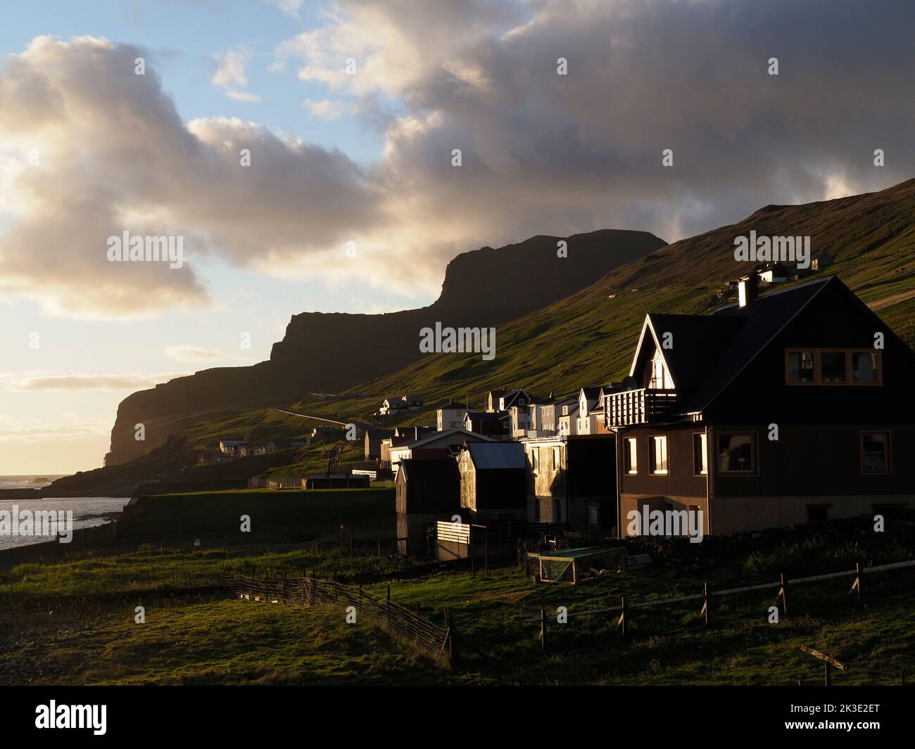 Sumba, Suðuroy, Faroes Stock Photo