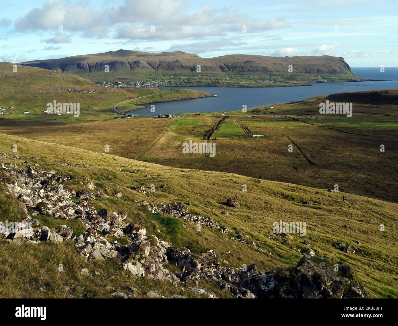 Oravik, Suðuroy, Faroes Stock Photo
