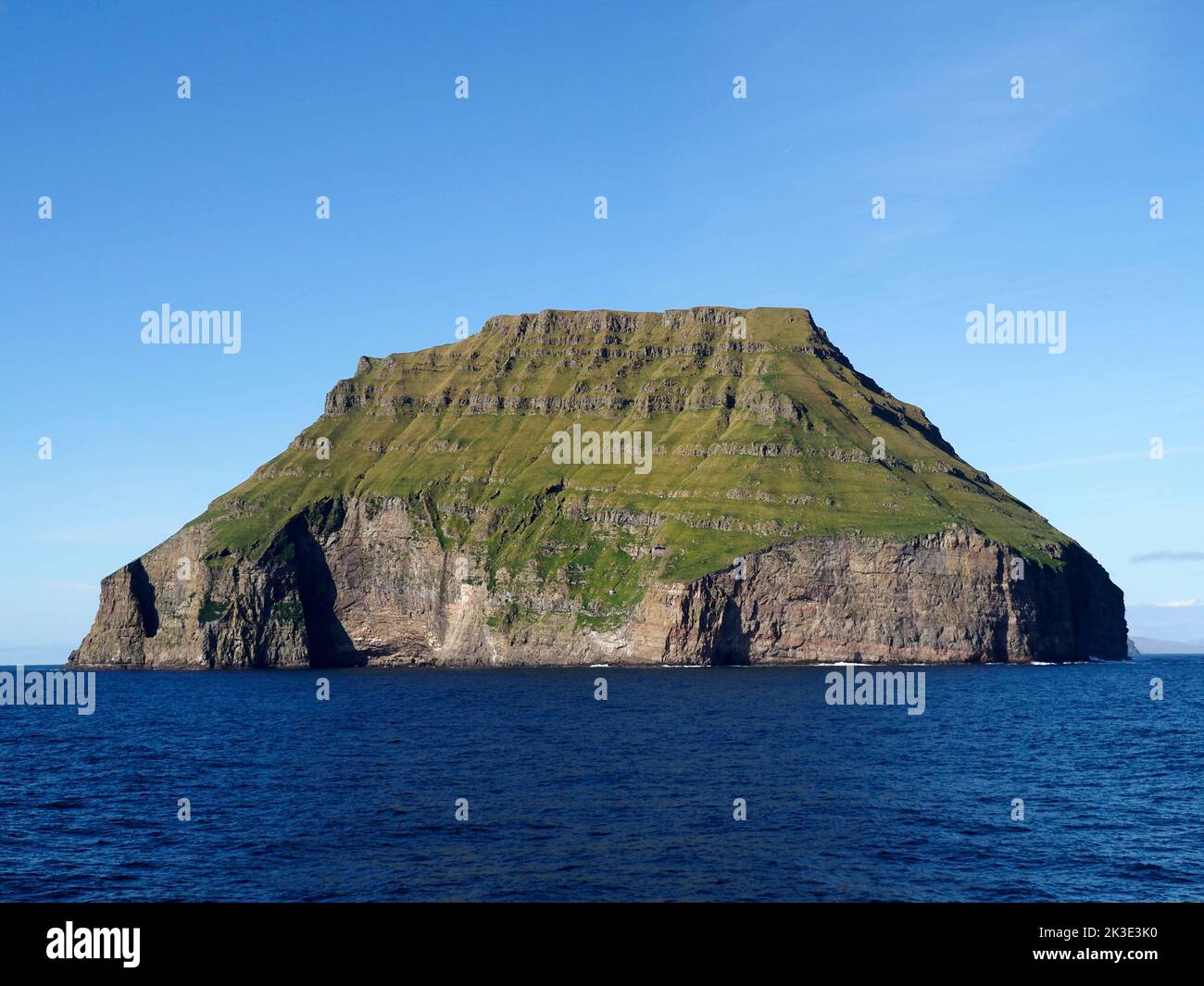LItla Dimun, Faroes Stock Photo