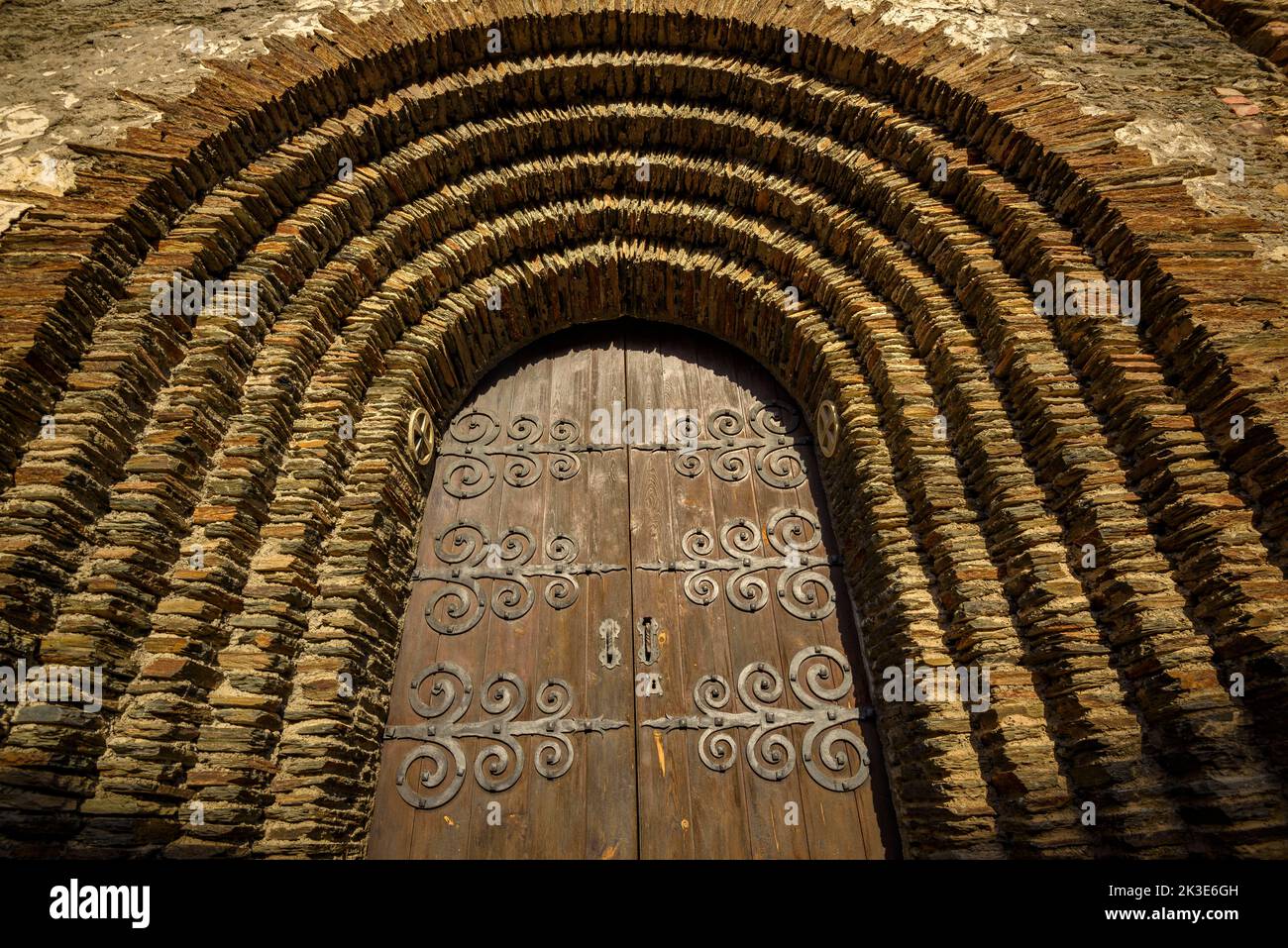 Door Of The Church Of Sant Feliu In T rvia Pallars Sobir Catalonia door-of-the-church-of-sant-feliu-in-t-rvia-pallars-sobir-catalonia