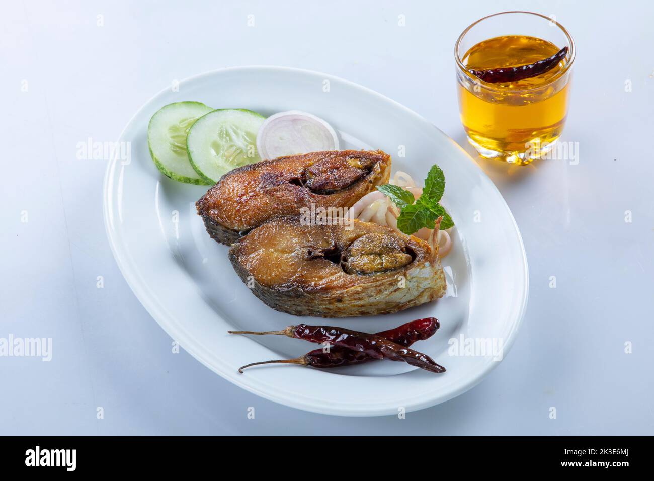 ilish panta Bengali new year festive dish. Boishakh panta ilish with