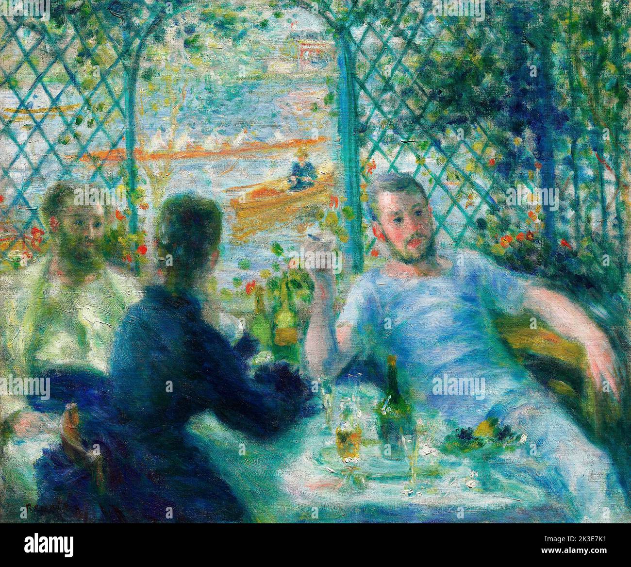 Lunch at the Restaurant Fournaise (The Rowers’ Lunch) (1875) by Pierre