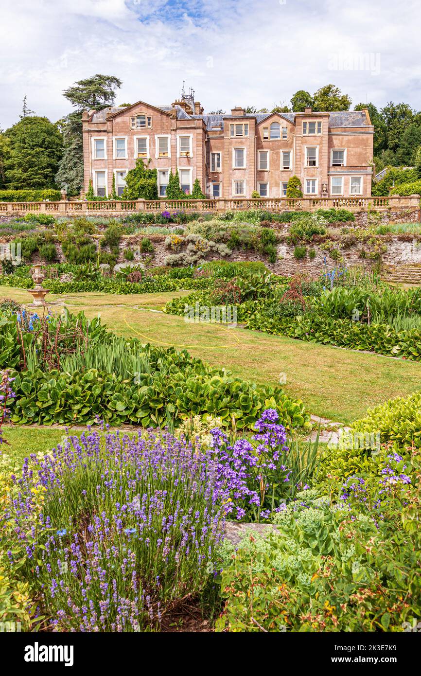 Summertime at Hestercombe House & Gardens near Taunton, Devon UK Stock Photo