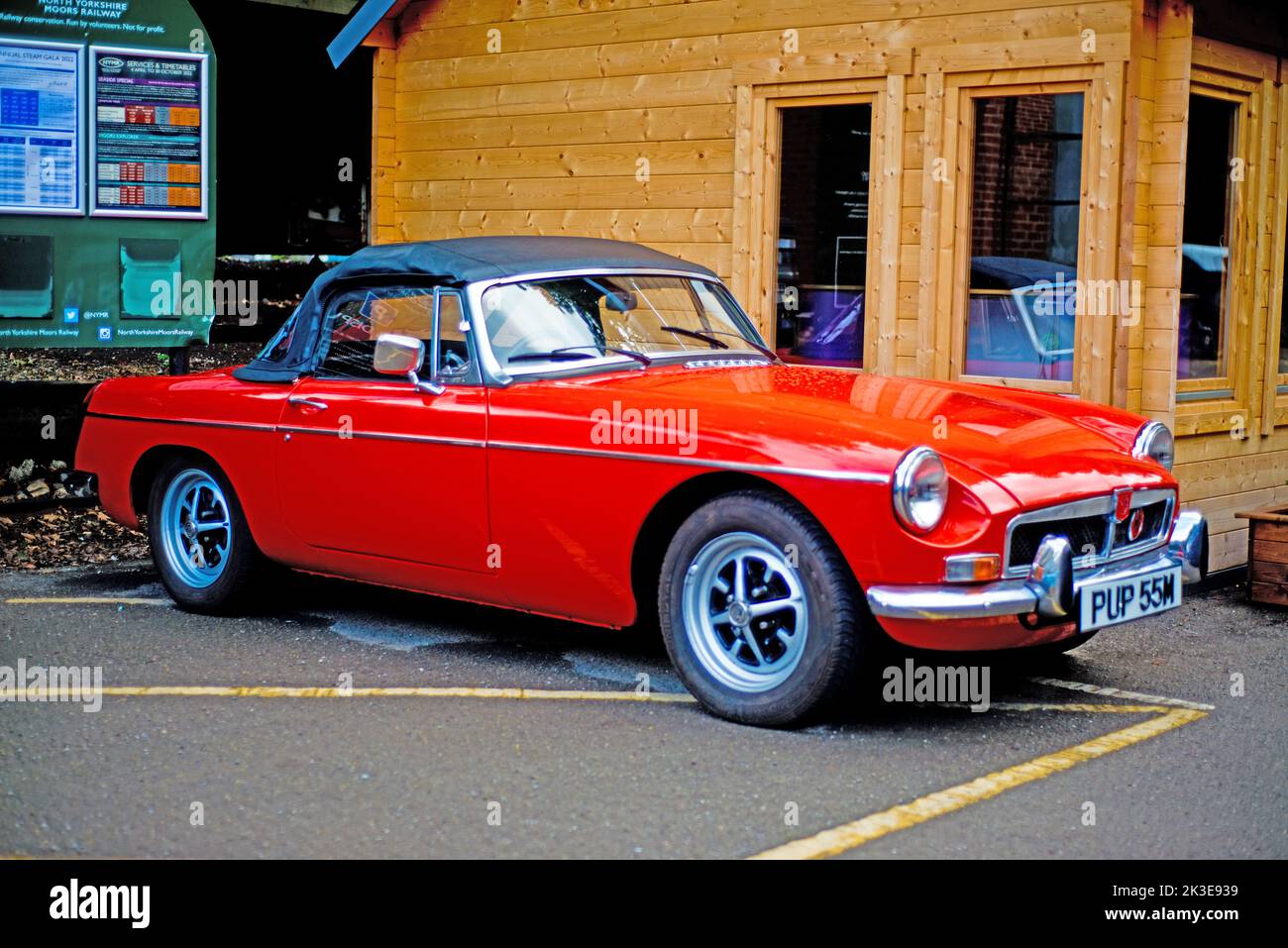 1973 MGB Roadster Stock Photo