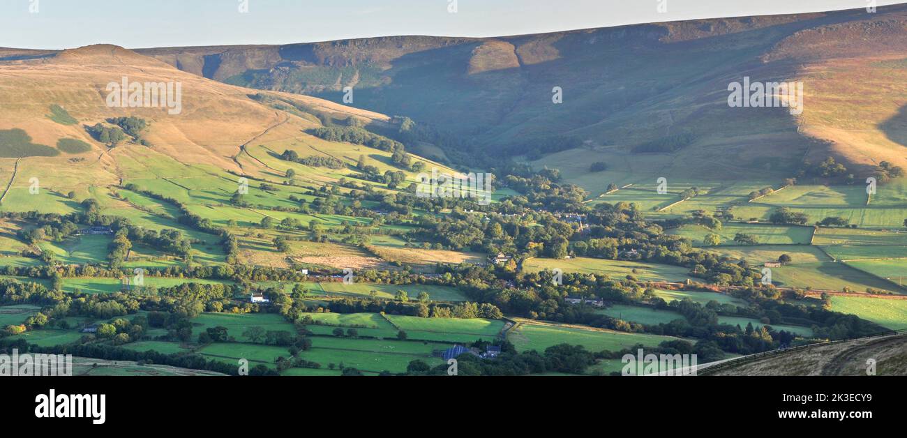 Edale in the Peak District Stock Photo