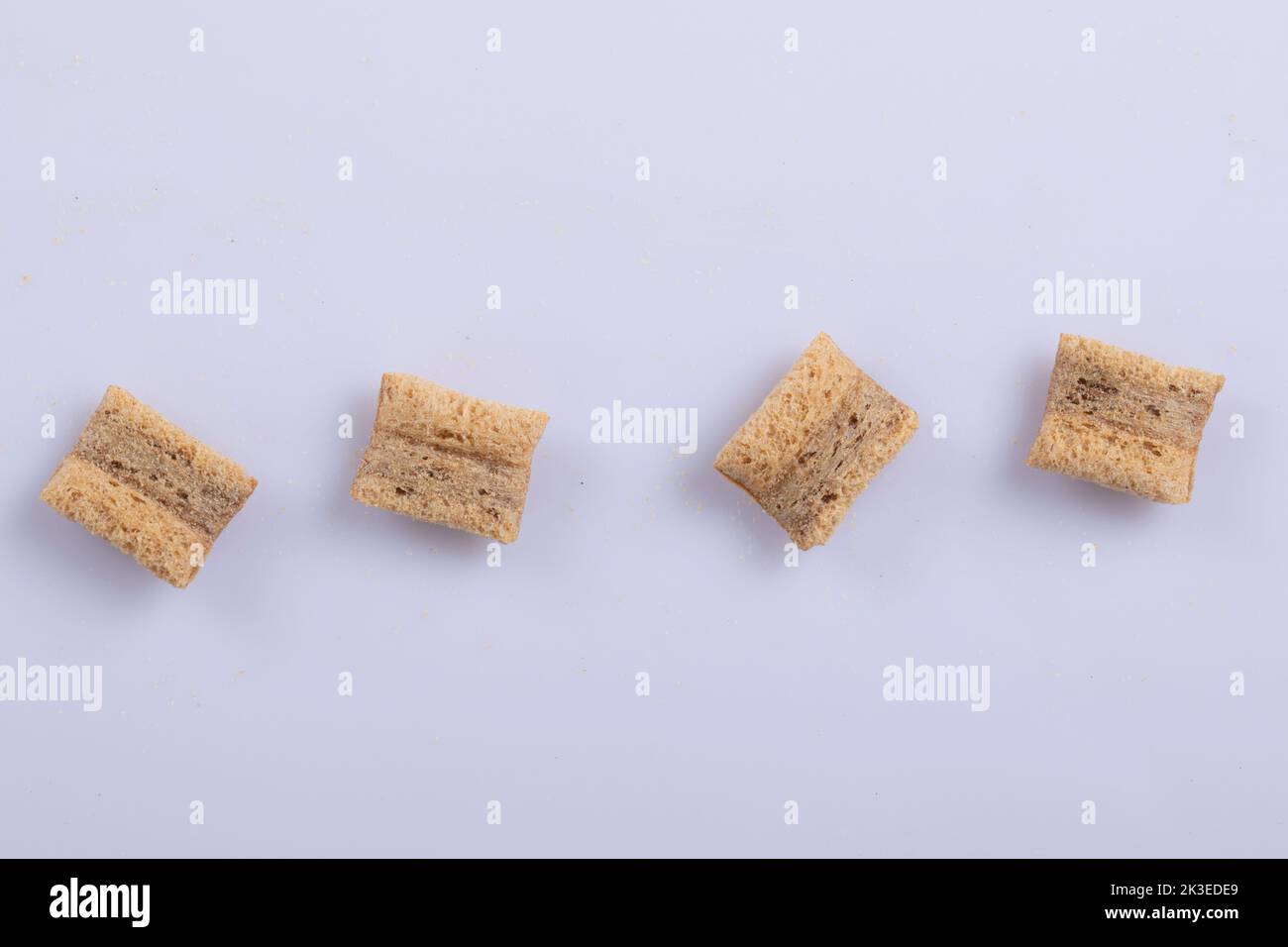 Pillow chips isolated in white background Stock Photo Alamy