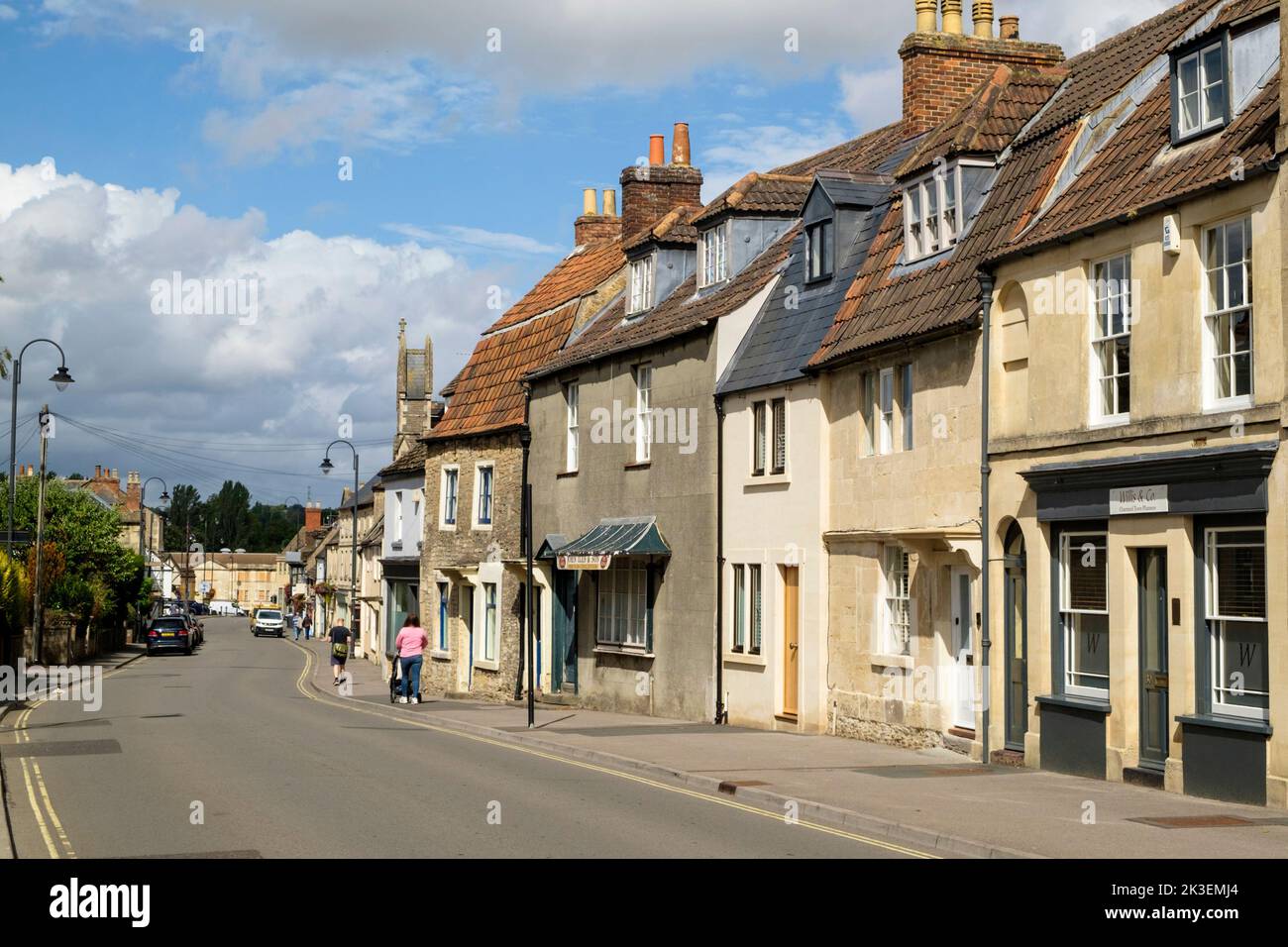 Around Chippenham, a popular town in wiltshire UK Stock Photo
