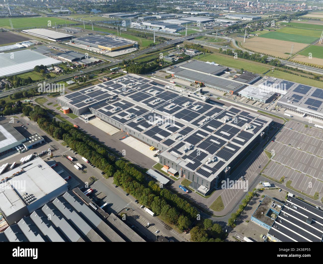 Logistic center netherlands hi-res stock photography and images - Alamy